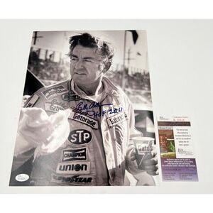 Bobby Allison Signed Photo 11X14 HOF 2011 Inscribed JSA COA